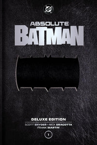 Absolute Batman: Deluxe Edition vol 01 hardcover
