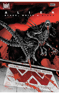 Alien Black, White &amp; Blood Treasury Edition tp