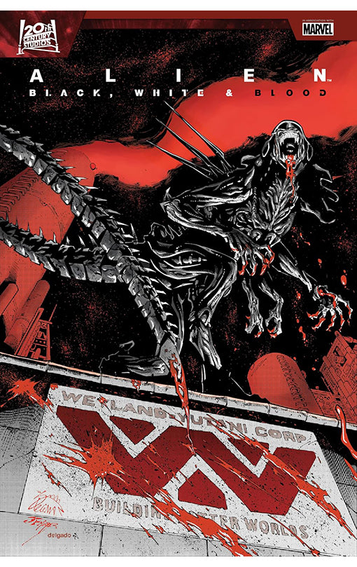 Alien Black, White &amp; Blood Treasury Edition tp