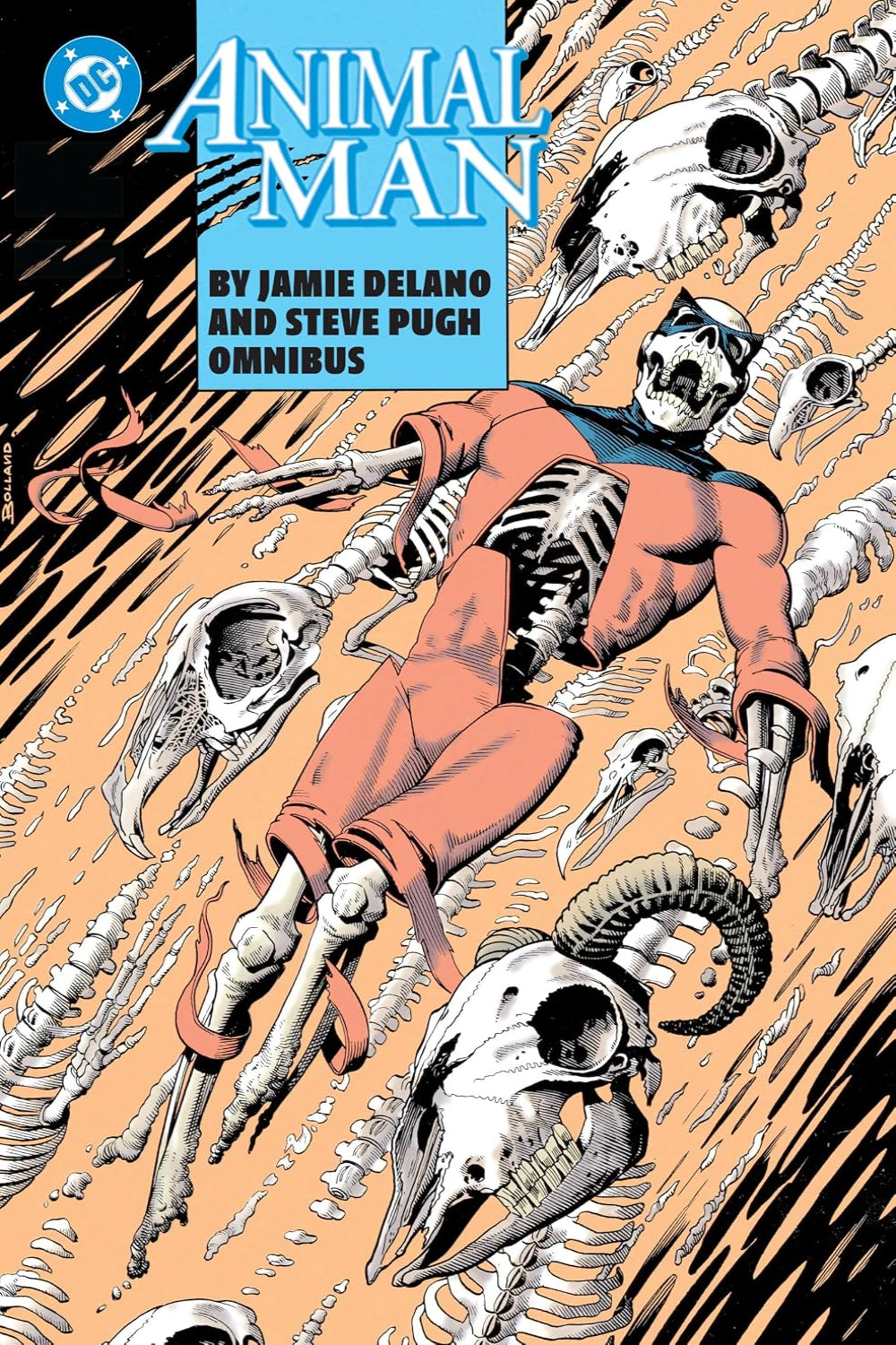 Animal Man by Jamie Delano and Steve Pugh Omnibus hardcover