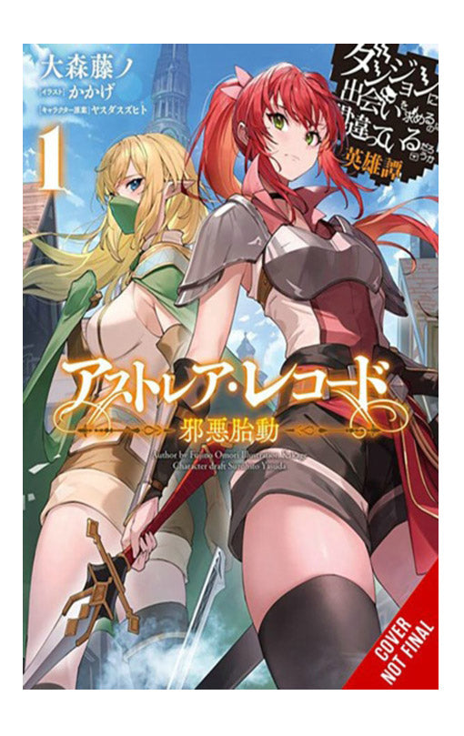 Astrarea Record Is It Wrong to Try to Pick Up Girls in a Dungeon vol 01 Light Novel