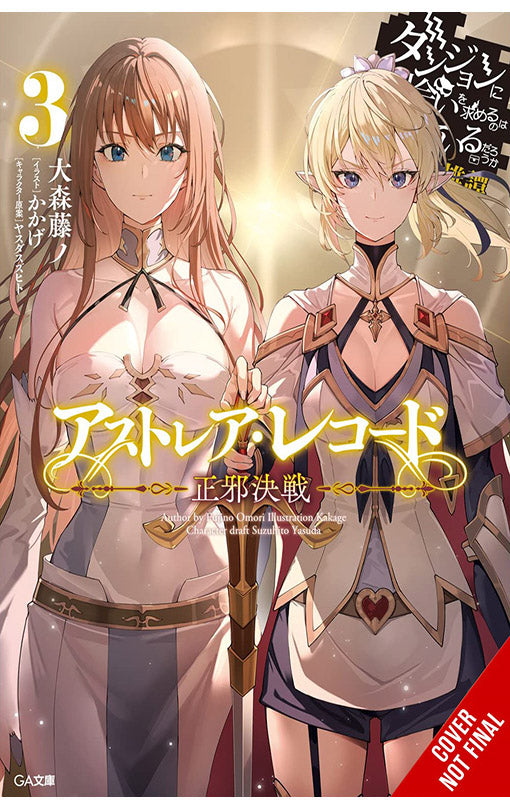 Astrea Record vol 03 Is it Wrong to Try to Pick Up Girls in a Dungeon Tales of Heroes