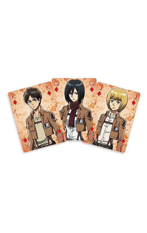 Attack On Titan Playing Cards