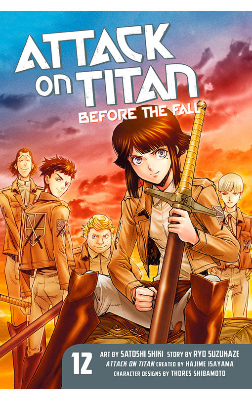 Attack on Titan: Before the Fall vol 12 tp