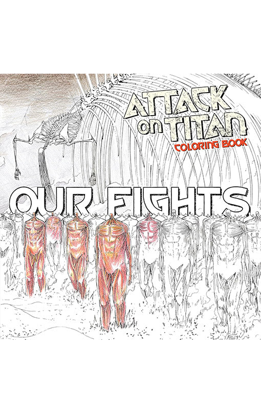 Attack on Titan Coloring Book 2 Our Fights