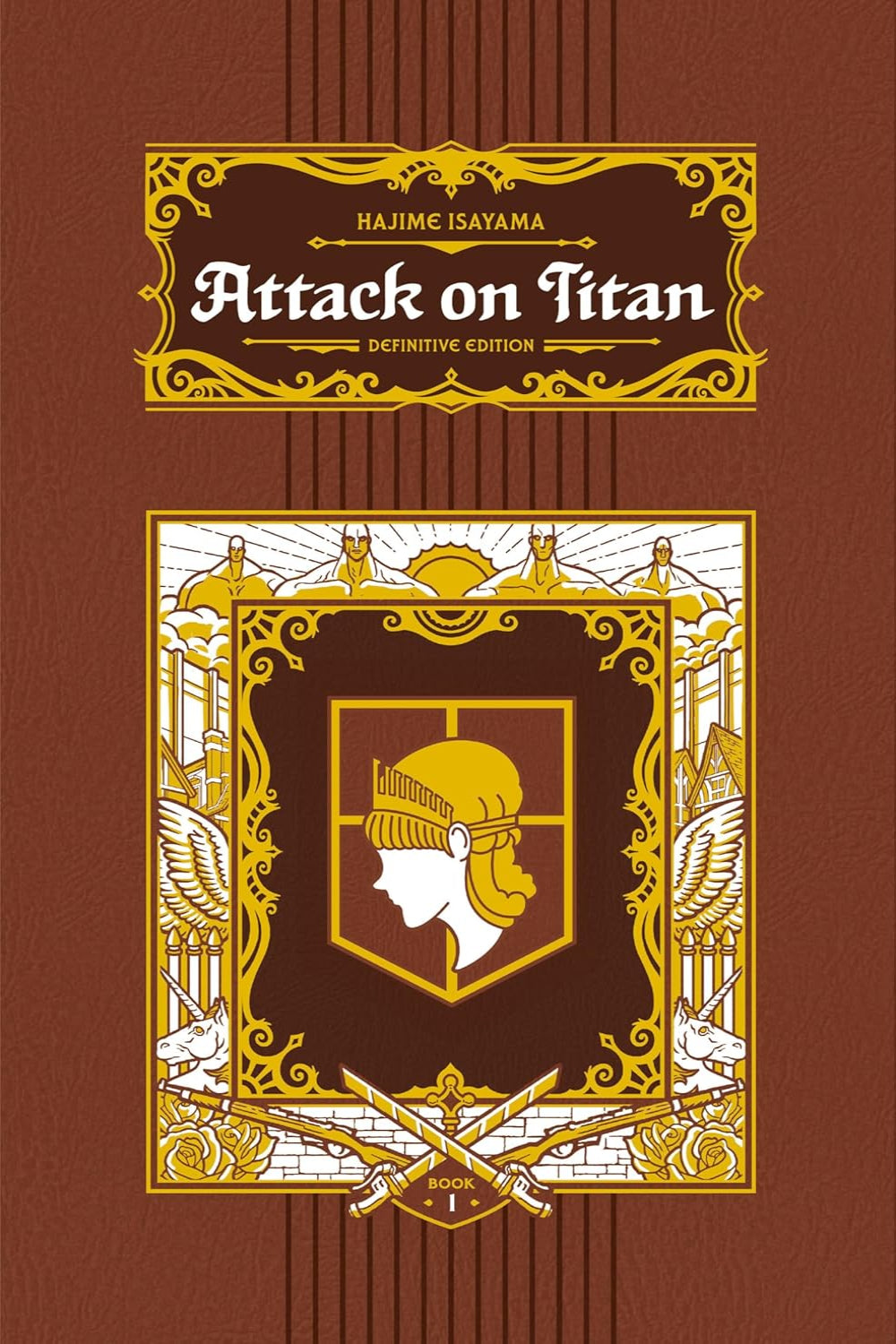 Attack on Titan Definitive Hardcover Collection vol 01 (vols 01-03)