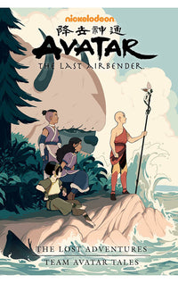 Avatar The Last Airbender - The Lost Adventures &amp; Team Avatar Tales Library Edition HC