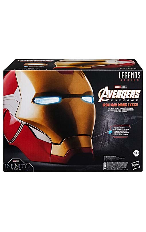 Avengers Endgame Marvel Legends Series Electronic Helmet Iron Man Mark LXXXV