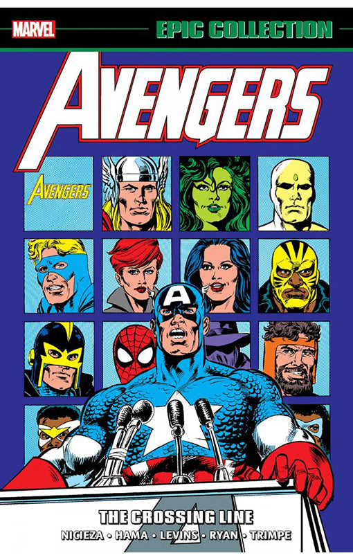 Avengers Epic Collection The Crossing Line tp