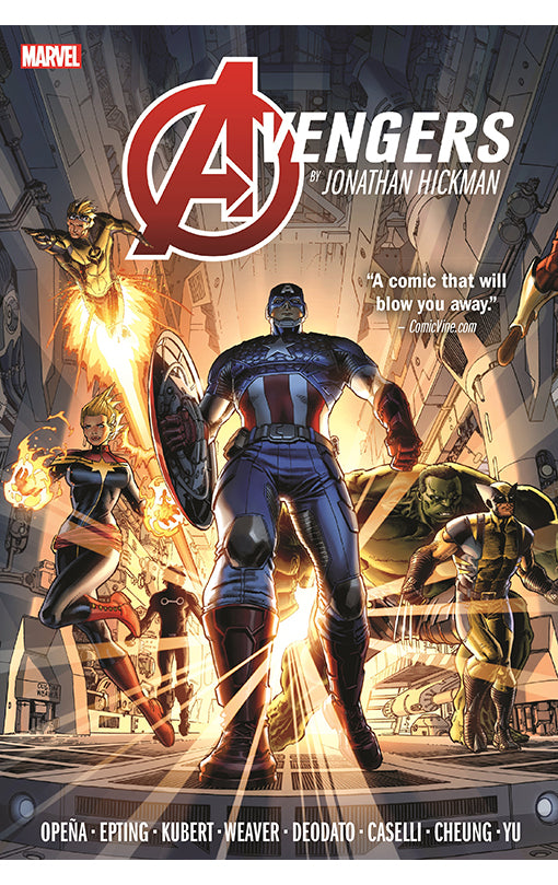 Avengers by Jonathan Hickman Omnibus vol 01 hardcover