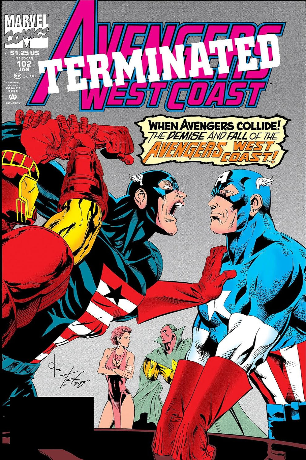 Avengers West Coast Epic Collection: Terminated tp