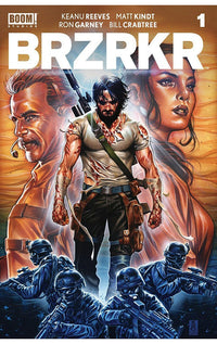 BRZRKR #1 Mark Brooks Foil Variant