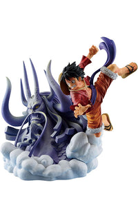 Banpresto Dioramatic One Piece - Monkey.D.Luffy (The Brush) Statue (20cm)