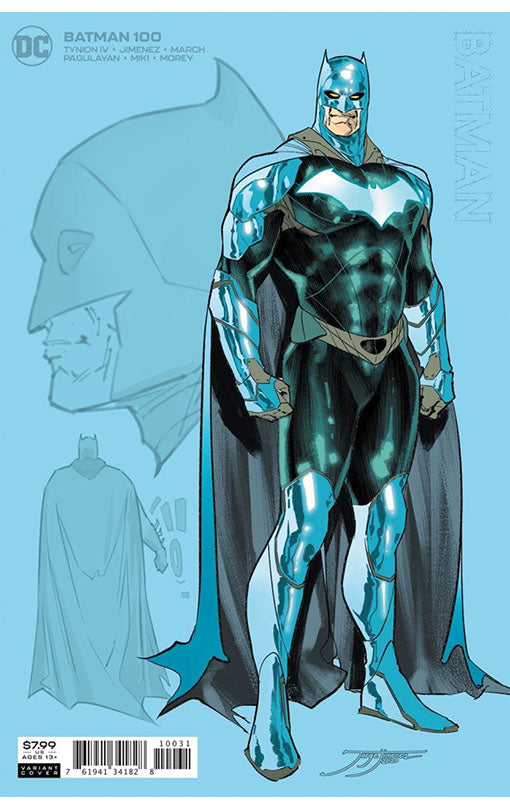 Batman #100 Jorge Jimenez 1:25 Design Variant