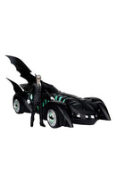Batman Forever DC Multiverse Action Figure with Vehicle Alfred Pennyworth & Batmobile (Gold Label) 79 cm