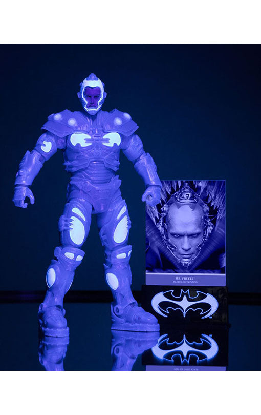 Batman & Robin DC Multiverse Action Figure Mr. Freeze (Black Light Edition) (Gold Label) 18 cm