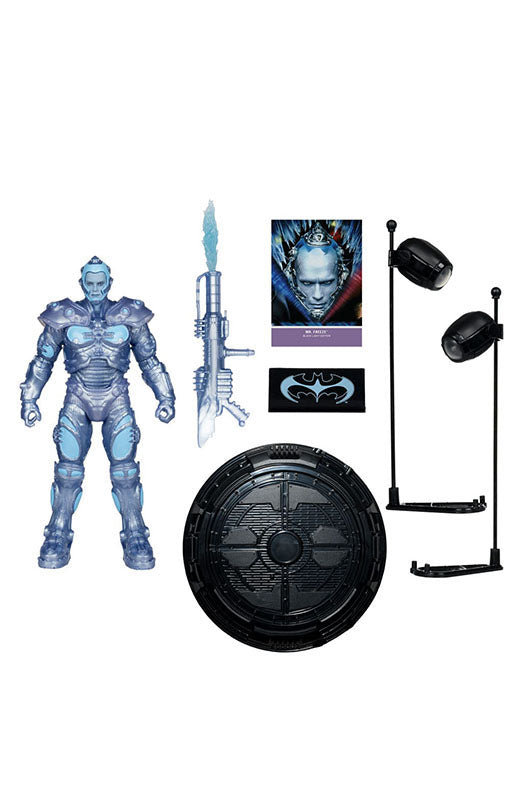 Batman & Robin DC Multiverse Action Figure Mr. Freeze (Black Light Edition) (Gold Label) 18 cm