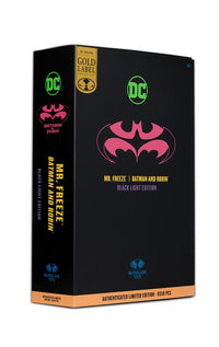 Batman & Robin DC Multiverse Action Figure Mr. Freeze (Black Light Edition) (Gold Label) 18 cm