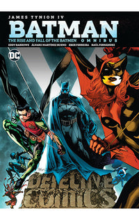 Batman The Rise and Fall of the Batmen Omnibus hardcover