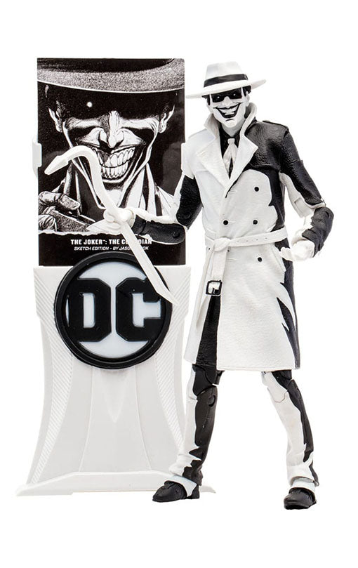 Batman: Three Jokers DC Multiverse Action Figure The Joker: The Comedian Sketch Edition (Gold Label) 18 cm