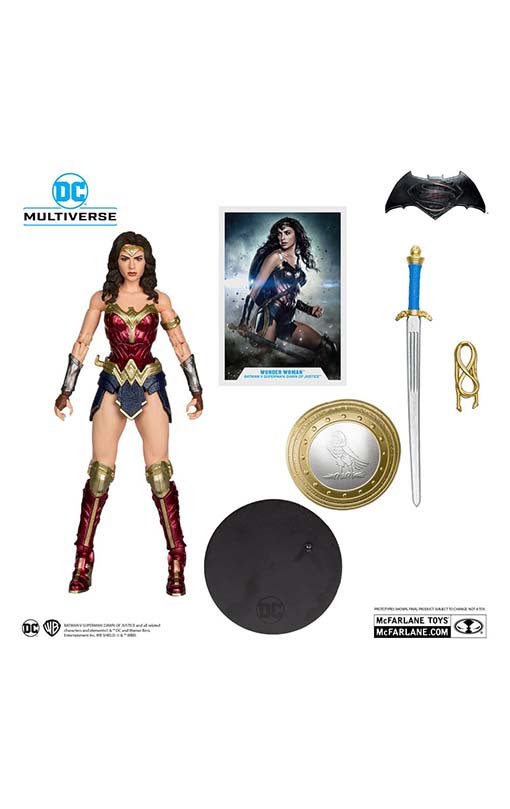 Batman v Superman: Dawn of Justice DC Multiverse Action Figure Wonder Woman 18 cm
