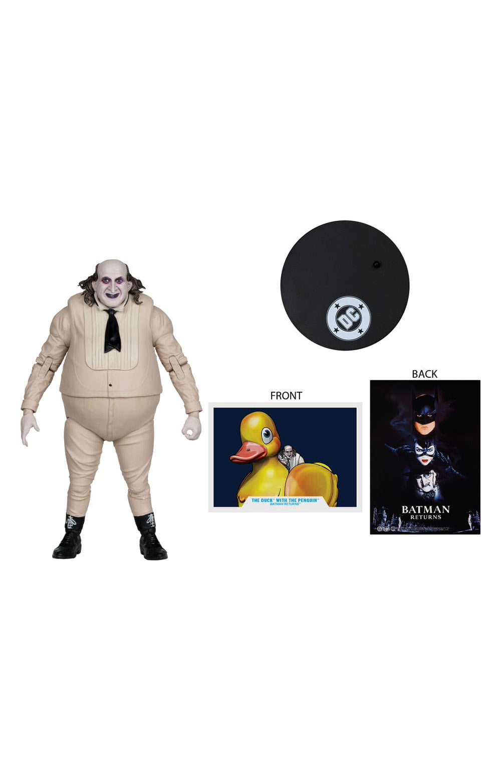 Batman Returns DC Multiverse with Action Figure Vehicle The Duck & Penguin 24 cm