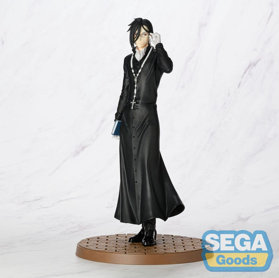 Black Butler: Boarding School Arc Luminasta PVC Statue Sebastian Michaelis 22 cm