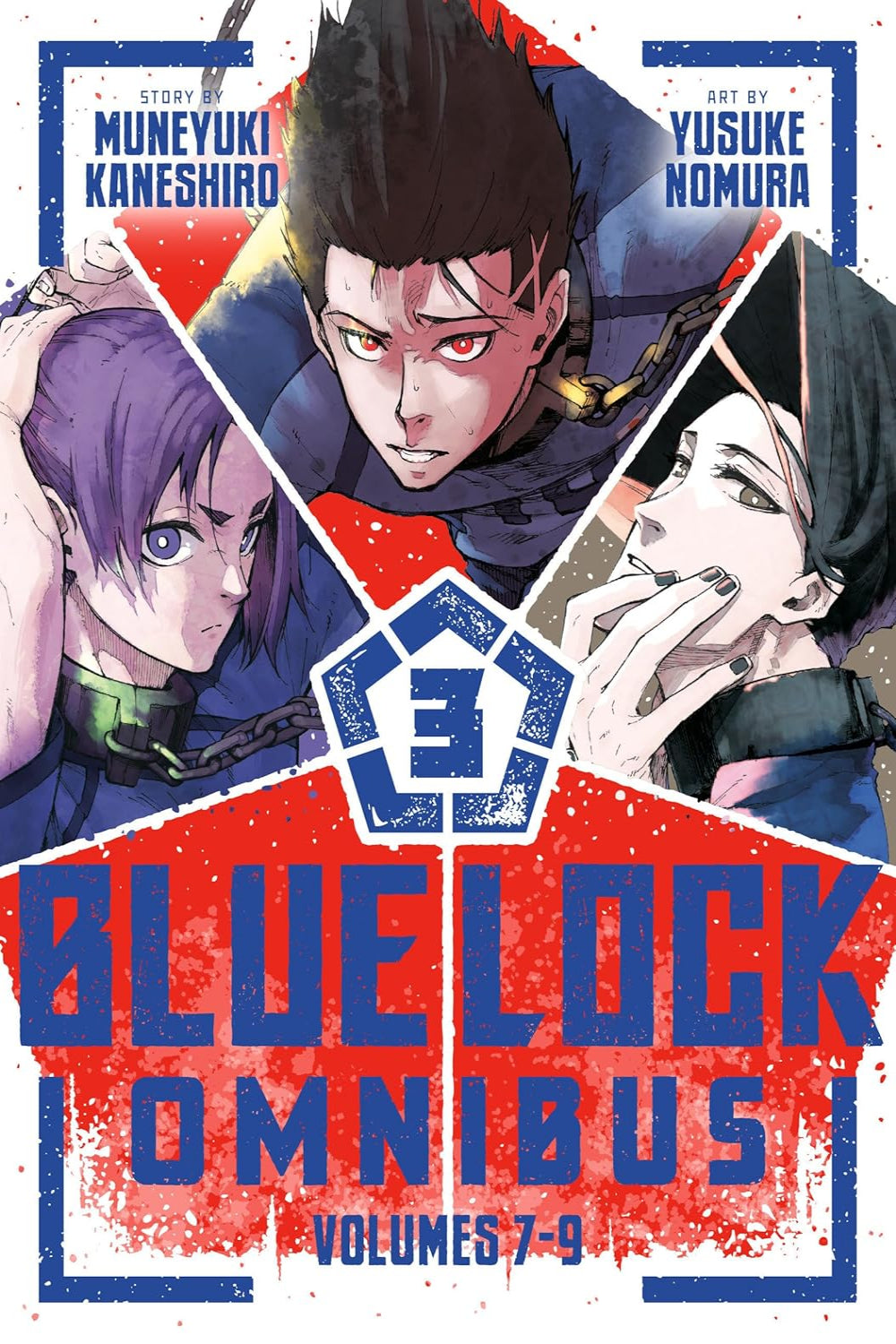 Blue Lock Omnibus vol 03 (vols 07-09)