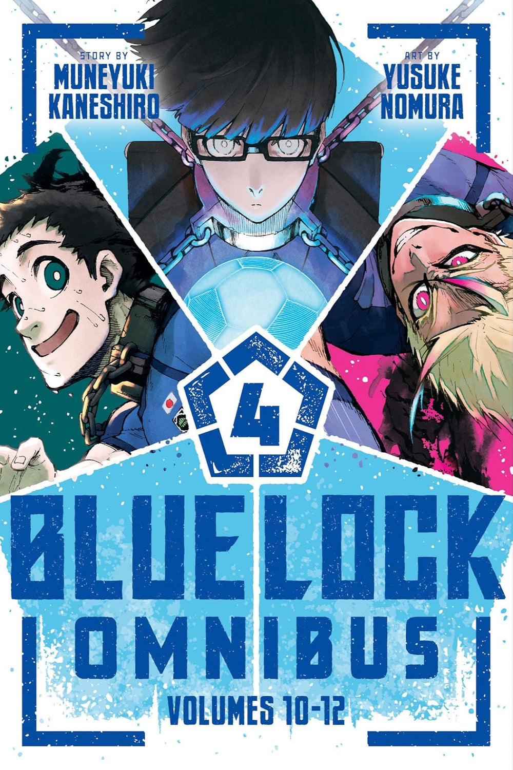 Blue Lock Omnibus vol 04 (vols 10-12)