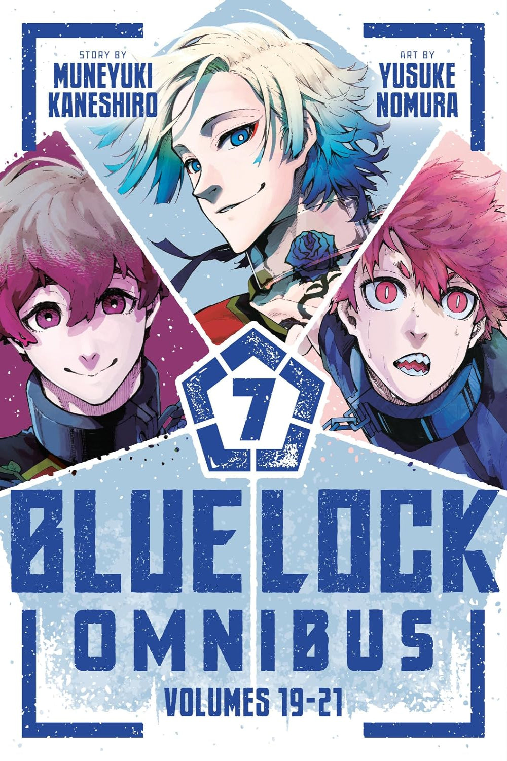 Blue Lock Omnibus vol 07 (vols 19-21)