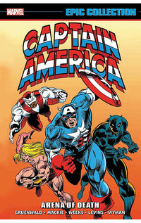 Captain America Epic Collection Arena of Death tp