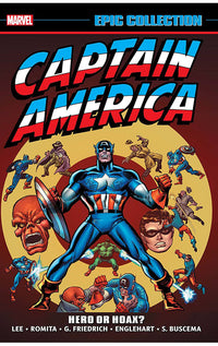 Captain America Epic Collection Hero or Hoax tp