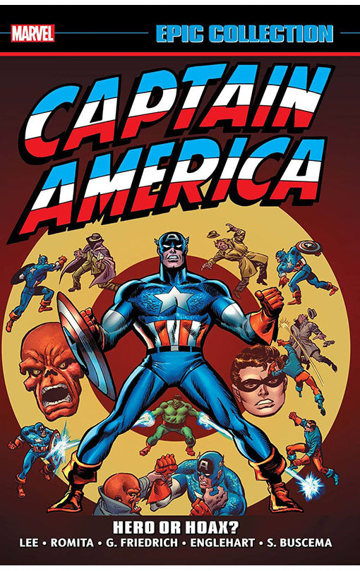 Captain America Epic Collection Hero or Hoax tp