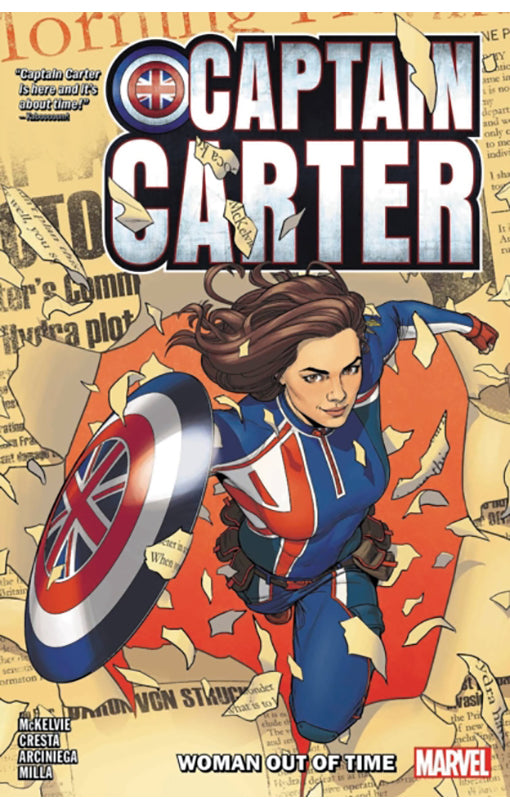 Captain Carter - Woman Out Of Time tp