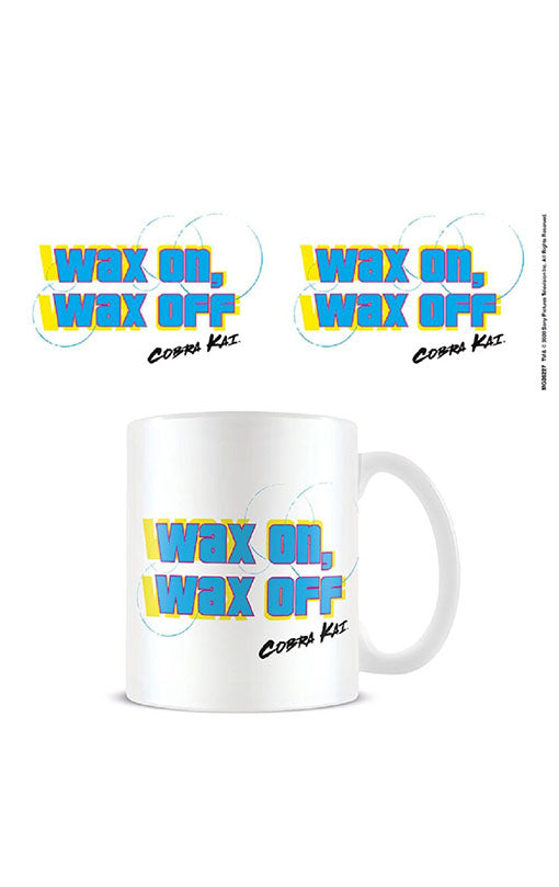 Cobra Kai Mug Wax On Wax Off