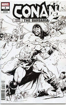 Conan the Barbarian #1 Mahmud Asrar Party Sketch Variant