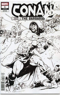 Conan the Barbarian #1 Mahmud Asrar Party Sketch Variant