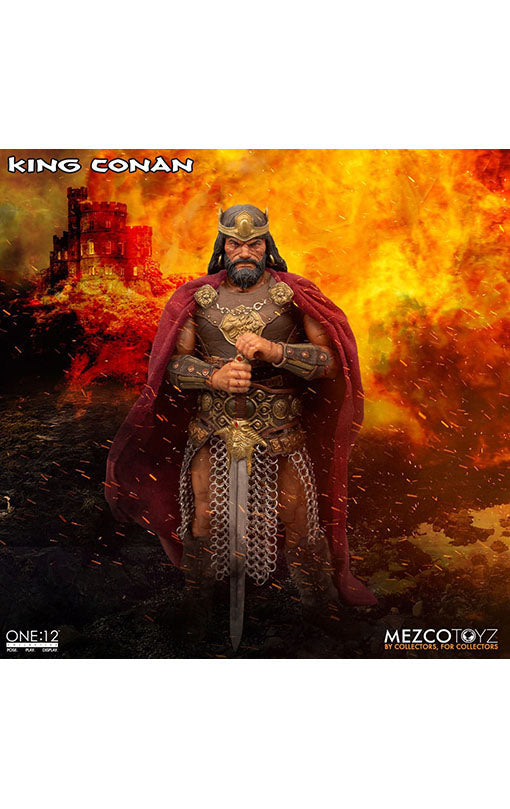 Conan the Barbarian Action Figure 1/12 King Conan 17 cm
