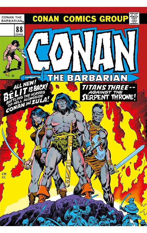 Conan the Barbarian The Original Comics Omnibus vol 04 HC