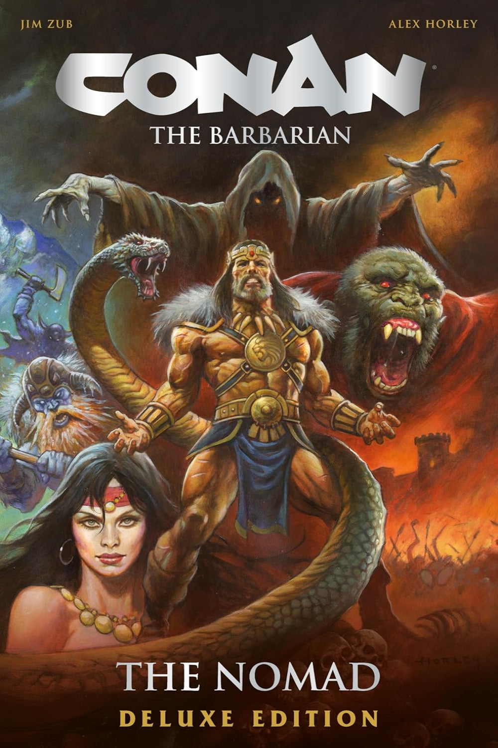 Conan The Barbarian: The Nomad Deluxe Edition hardcover