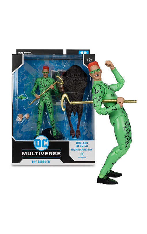 DC Build A Megafig Action Figure Batman Forever The Riddler (Gold Label) 18 cm