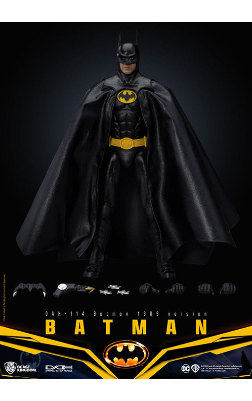 DC Comics Dynamic 8ction Heroes Action Figure 1/9 Batman 1989 Ver. 21 cm