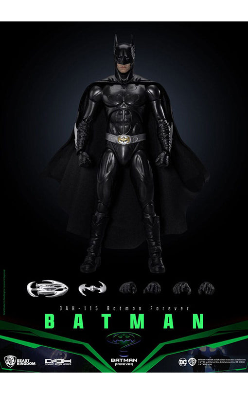 DC Comics Dynamic 8ction Heroes Action Figure 1/9 Batman (Batman Forever) 21 cm