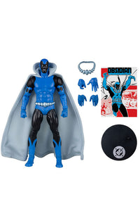 DC Direct Action Figure Obsidian (Infinity Inc #16) (Chase) (Gold Label) 18 cm