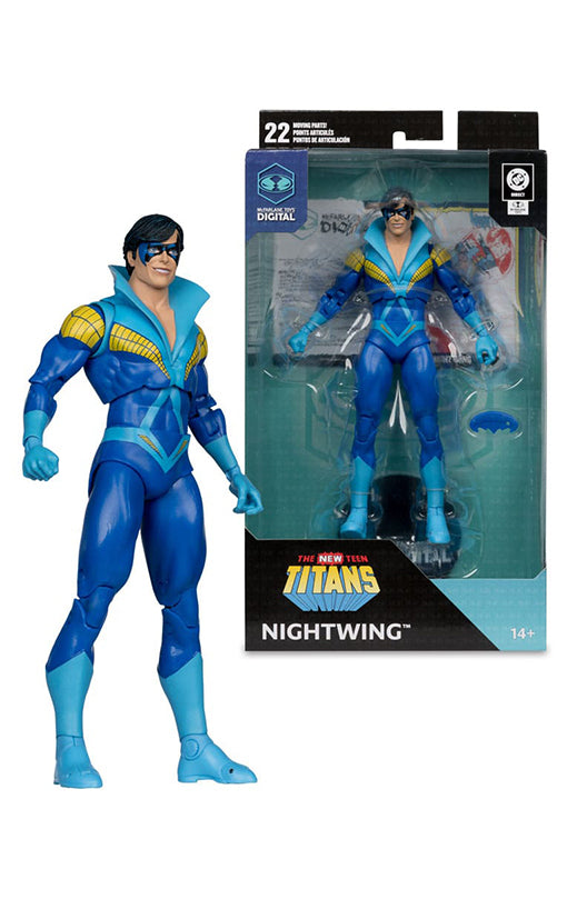 DC Direct McFarlane Toys Digital Action Figure Nightwing (Teen Titans) 19 cm