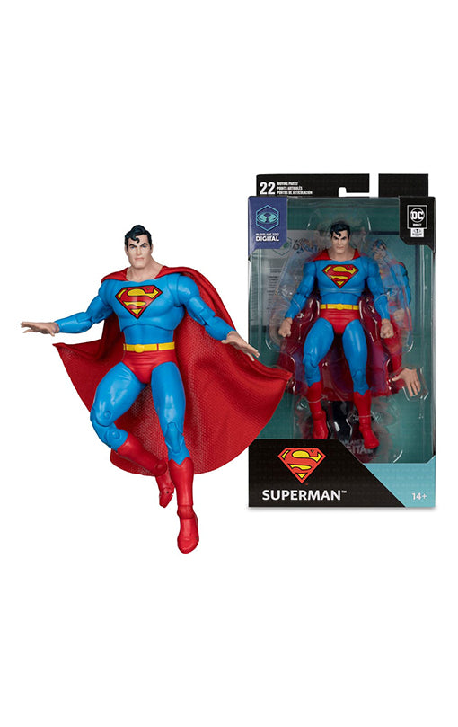 DC Direct McFarlane Toys Digital Action Figure Superman (Silver Age) 18 cm