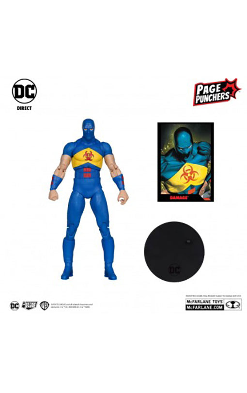 DC Direct Page Punchers Action Figure Damage (Kingdom Come) Chase 18 cm