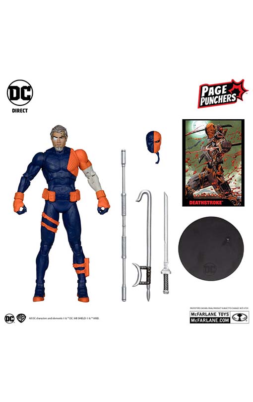 DC Direct Page Punchers Deathstroke (DC Rebirth) Action Figure 18 cm