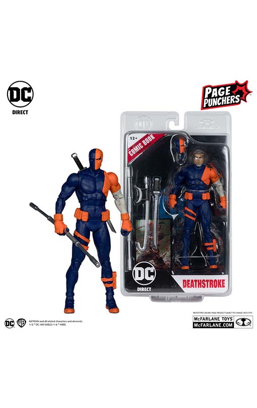 DC Direct Page Punchers Deathstroke (DC Rebirth) Action Figure 18 cm
