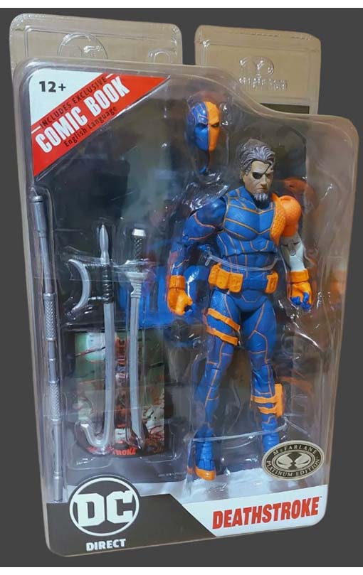 DC Direct Page Punchers Deathstroke (DC Rebirth) CHASE Action Figure 18 cm